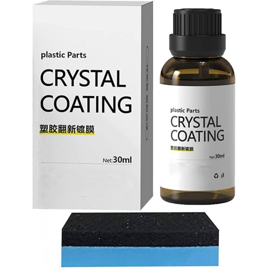 ملمع الجلد والقماش والبلاستيك الرهيب متعدد الاستخدامات Crystal coating